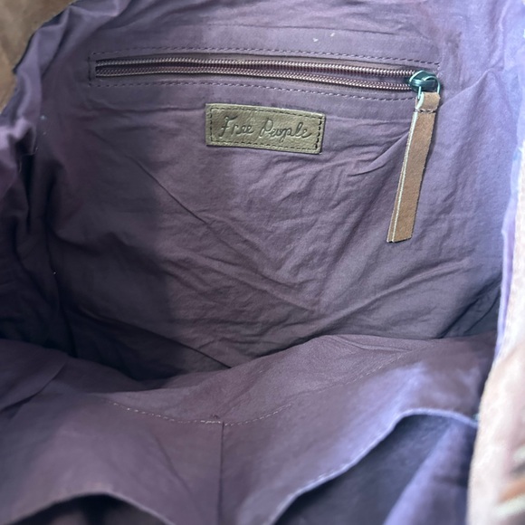 Bohemian Brown Leather Fringe Bag - Picture 4 of 6